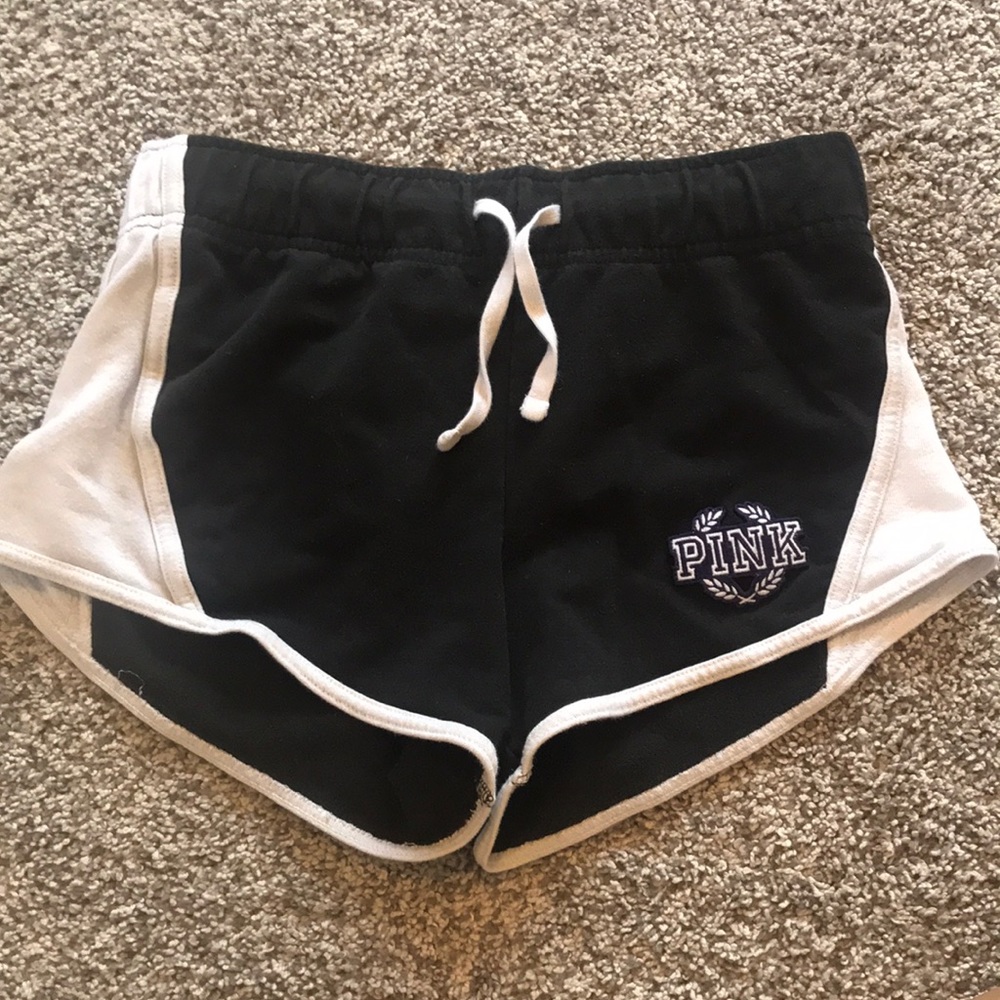 PINK (VS) black comfy shorts